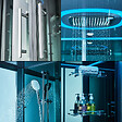 THALASSOR - Baignoire balnéo douche hammam OMEGA DUO DROITE - vignette
