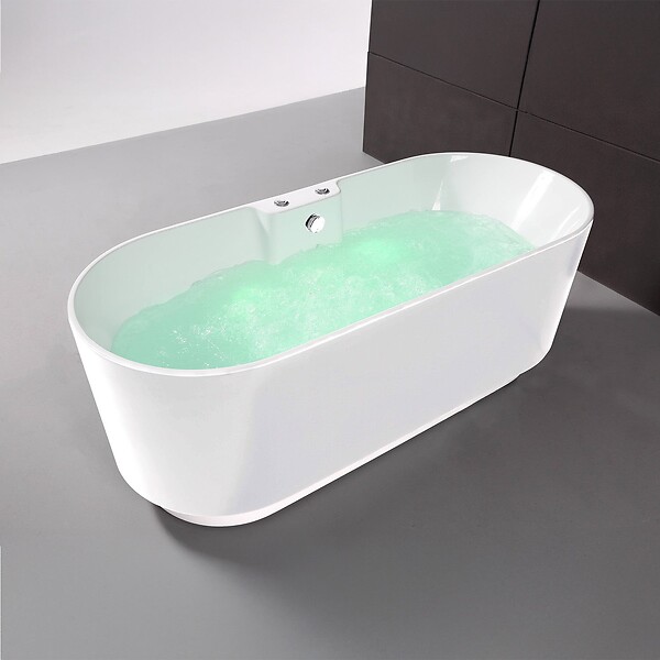 SPALINA - Baignoire Balnéo Ukio white Bulle 175 x75 x65 cm, by SPALINA - large