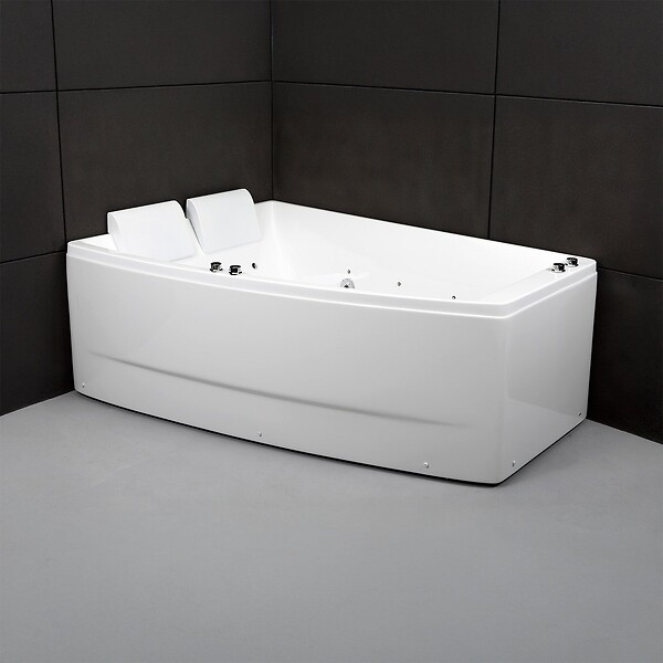 SPALINA - Baignoire Balnéo Sangha duo Wave gauche 170 x120 x63 cm, by SPALINA - large