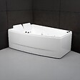 SPALINA - Baignoire Balnéo Sangha duo Wave gauche 170 x120 x63 cm, by SPALINA - vignette