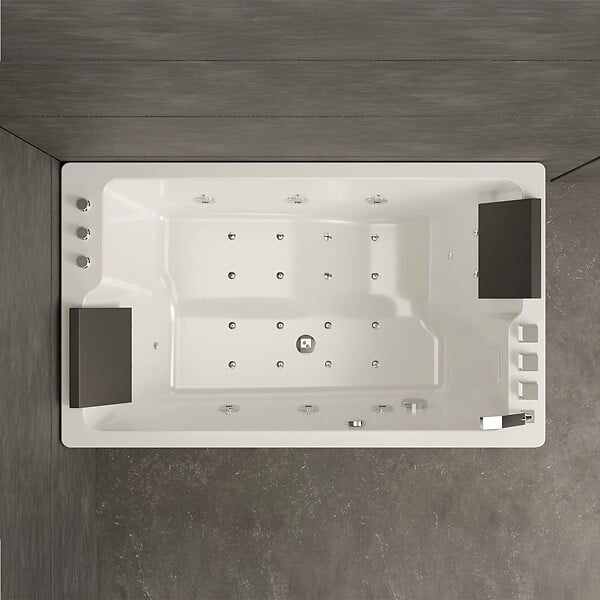 SPALINA - Baignoire Balnéo Brava duo Jets 170 x100 x63 cm, by SPALINA - large