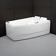 SPALINA - Baignoire Balnéo Sangha duo Wave droite 170 x120 x63 cm, by SPALINA - vignette