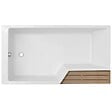 JACOB DELAFON - Baignoire bain douche 160 x 90 cm Neo blanc brillant gauche - vignette