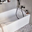 JACOB DELAFON - Baignoire bain douche Malice antidérapante + tablier niche 170 x 90 version droite - vignette