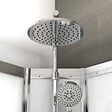 THALASSOR - Cabine douche 140 x 90 SILVER Blanc rectangulaire droite - vignette