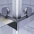 SANIVERRE - ATEMIS Cabine de douche coulissante 75x75 H200cm verre 8 mm transparent - vignette