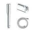 GROHE - Pack douchette 1 jet Vitalio Get Stick + Flexible 1500 chromé + Support pour douchette - vignette