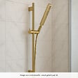 HANSGROHE - Ensemble barre de douche Unica S Puro + Flexible + Pommeau de douche Pulsify E Bronze Brossé - vignette