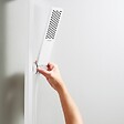 HANSGROHE - Pommeau de douche Pulsify E 100 EcoSmart blanc mat + flexible de douche Designflex 160 cm blanc mat - vignette
