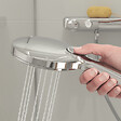 GROHE - Pommeau de douche Rainshower Smartactive 130 3 jets avec barre - vignette