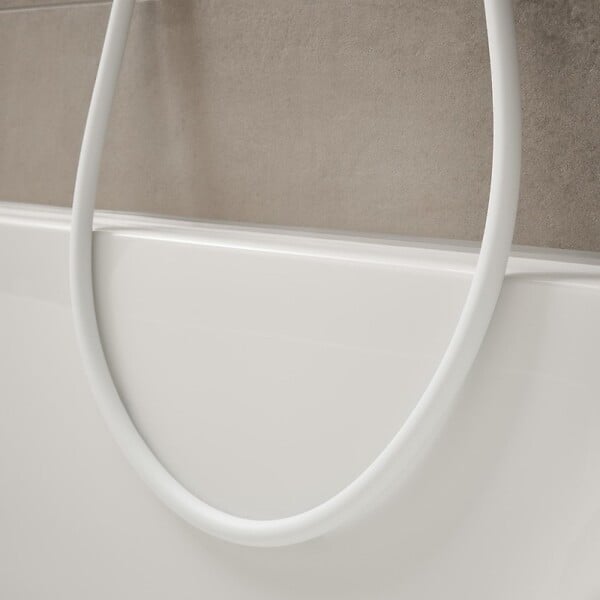HANSGROHE - Isiflex Flexible de douche 1.60m, Blanc mat (28276700) - large