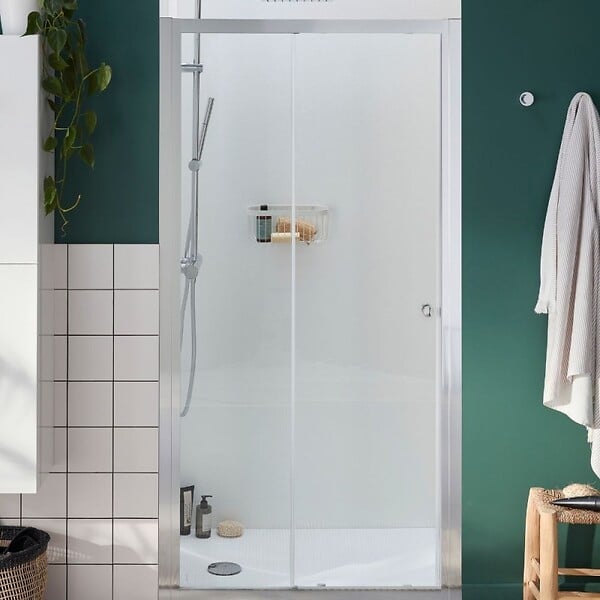 JACOB DELAFON - Paroi douche Serenity, 120 cm, porte coulissante réversible instal. Niche - large