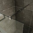 SANIVERRE - ROMA Paroi de douche Italienne 160x200cm verre 10 mm semi-opaque - vignette