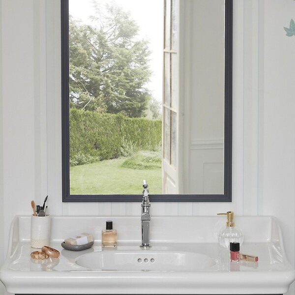 JACOB DELAFON - Meuble salle de bain Cléo 1889 plan vasque + miroir - large