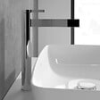 VILLEROY ET BOCH - Mitigeur lavabo droit surélevé  Dawn sans tirette Chrome - vignette