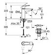 GROHE - Mitigeur monocommande Lavabo GROHE Quickfix - Start 2021 - vignette