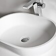 THALASSOR - LOUNGE 55 - Vasque à poser en Solid Surface Blanc Mat 55 x 32 x 13,6(h) cm - vignette