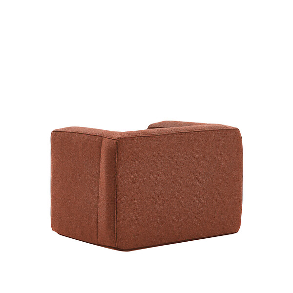 TERRACOTTA - Fauteuil gonflable - Intérieur et extérieur - Couleur Terracotta - large