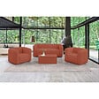 TERRACOTTA - Fauteuil gonflable - Intérieur et extérieur - Couleur Terracotta - vignette