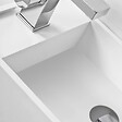 THALASSOR - EASY 50 DROITE - Lave-mains suspendu en Solid Surface 50 x 30 x 20(h) cm - vignette