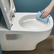 JACOB DELAFON - Pack WC suspendu sans bride Struktura avec abattant + bâti support + plaque - vignette