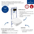 VILLEROY ET BOCH - Pack WC suspendu sans bride Architectura Twistflush [e³] rectangle + bâti-support sol et mur + plaque noir - vignette
