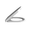 VILLEROY ET BOCH - Pack WC suspendu compact sans bride  O Novo + abattant + plaque chromée + bâti Grohe - vignette