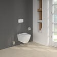 VILLEROY ET BOCH - Pack WC sans bride  Subway 2.0 avec abattant frein de chute + bâti Viconnect PRO + plaque blanche - vignette