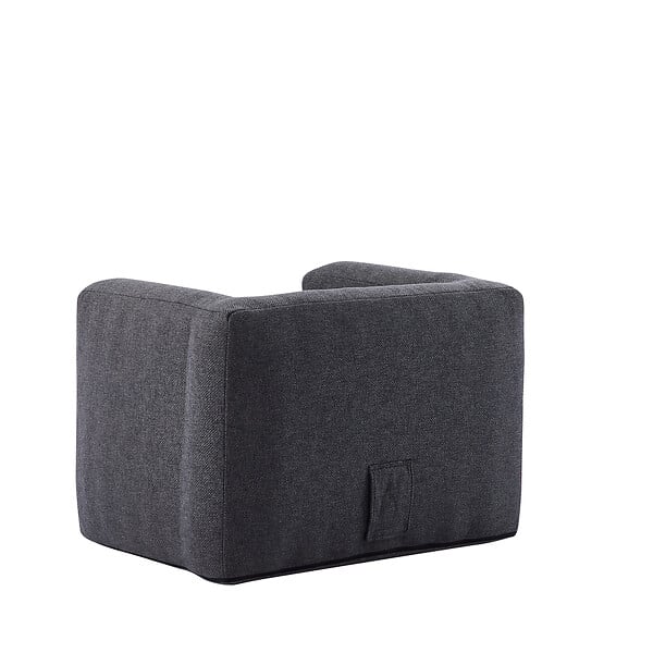 TERRACOTTA - Fauteuil gonflable - Intérieur et extérieur - Couleur Gris foncé - large