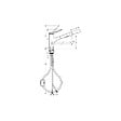 HANSGROHE - Evier 1 bac 980 S52 synthèse noir + robinet de cuisine avec douchette Zesis M33 150 2 jets aspect acier inox - vignette