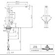 VILLEROY ET BOCH - Evier  Architectura 60 vidage auto + Robinet de cuisine Finera Bronze - vignette