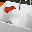 VILLEROY ET BOCH - Evier timbre d'office  Tradition 89,5 x 63 céramique vidage manuel blanc - vignette
