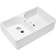 VILLEROY ET BOCH - Evier 2 bacs BIBAC O.NOVO - Dimensions : 90 x 55 x 22 cm - couleur : BLANC - vignette