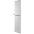 U-TILE - Radiateur électrique Monochrome - coloris Blanc - 1200 Watts - 200 x 50 cm vertical - vignette