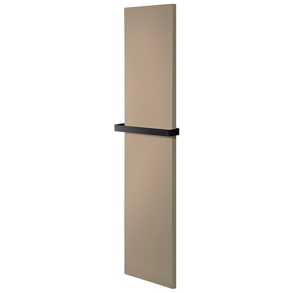 U-TILE - Radiateur électrique Monochrome - coloris brun - 1200 Watts - 200 x 50 cm vertical - large
