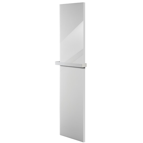 U-TILE - Radiateur électrique verre trempé blanc - 1200 Watts - 200 x 50 cm vertical - large