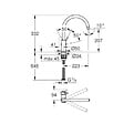 GROHE - Start Classic, mitigeur monocommande évier, chrome (31553001) - vignette
