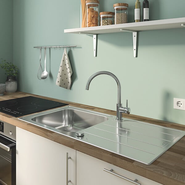 GROHE - Start Classic, mitigeur monocommande évier, chrome (31553001) - large