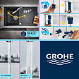 GROHE - Mitigeur évier-2 jets GROHE Quickfix - START- Noir MAT - vignette