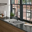 VILLEROY ET BOCH - Robinet cuisine  Steel expert compact anthracite - vignette