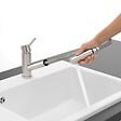 VILLEROY ET BOCH - Robinet cuisine rabattable  Como Shower window Inox + nettoyant - vignette