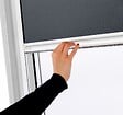 AVOSDIM - Store occultant compatible fenêtre de toit VELUX ® pour dimension UK08 - Bleu - vignette