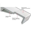JACOB DELAFON - REC FLIGHT 120X80X4 BLC - vignette