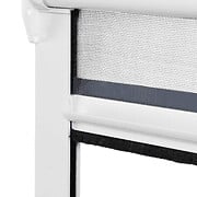 AVOSDIM - Store Moustiquaire Recoupable PVC Blanc - L 100 x H 160 cm - Lot 2 - large