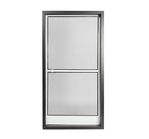 AVOSDIM - Moustiquaire porte battante Aluminium - L 215 x H 100 cm - Gris - large