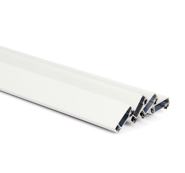 AVOSDIM - Profils Moustiquaire Cadre recoupable - Longueur 160 cm - Alu Blanc - large
