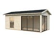 PALMAKO - Abri / Studio de jardin Amanda - Double vitrage SU - 17,1m2 - vignette