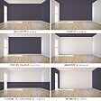 99DECO - Peinture Mur Velours - Gris Soutenu - Interieur - 1l - vignette