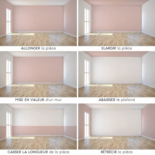 99DECO - Peinture Mur Velours - Rose Bonbon - Interieur - 1l - large