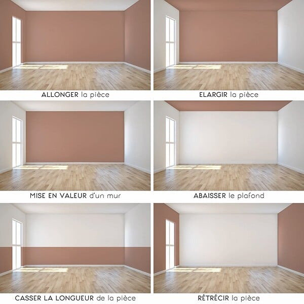 99DECO - Peinture Mur Velours - Brun - Interieur - 2,5l - large